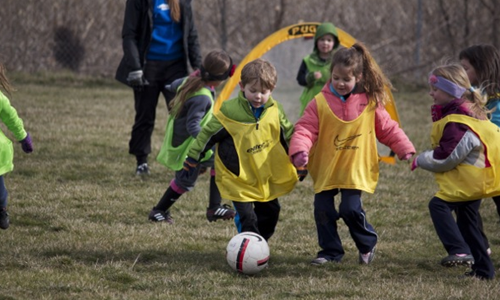 Spring Backyard Soccer