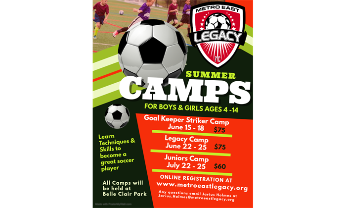 Summer Camp Dates Announced