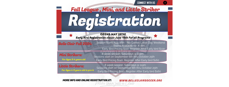 Fall Registration